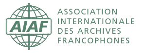 Logo Association internationale des archives francophones (AIAF)
